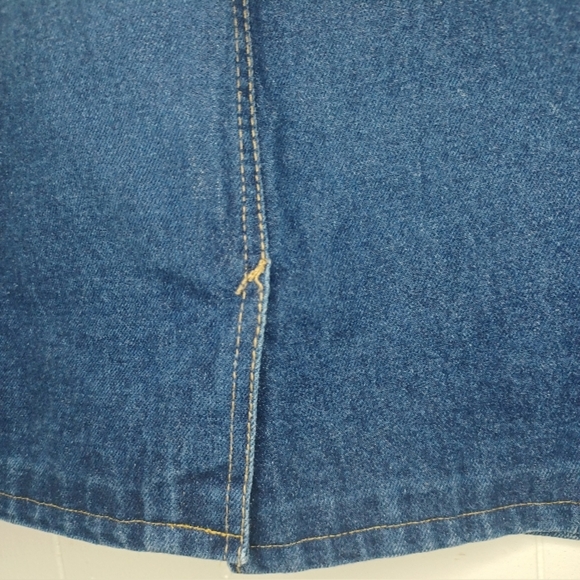 Calvin Klein Denim Blue Pencil Skirt - Picture 10 of 11